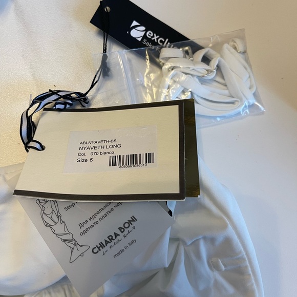 NWT Chiara Boni La Petite Robe Nyaveth Long Column Dress Size 6 $995 - Picture 8 of 8